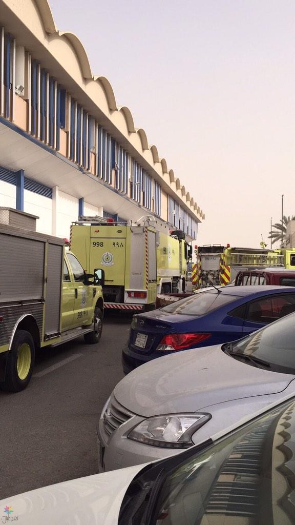 حريق نادي الهلال: السيطرة الكاملة