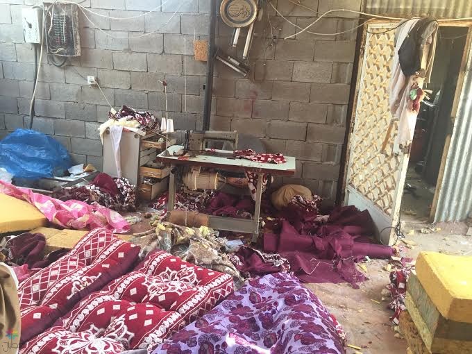 ضبط مراتب اسفنج ملوث بالمدينة المنورة