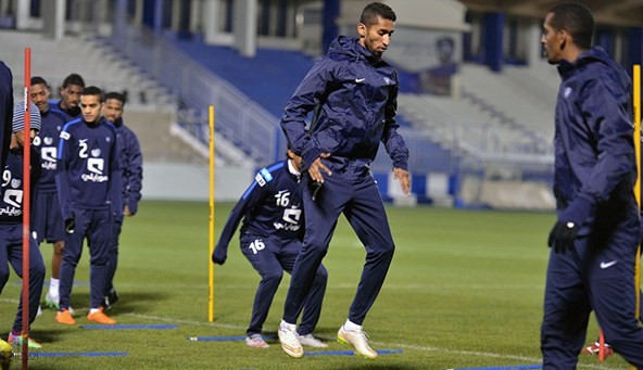 فريق الرقابة على المنشطات في لقاء الهلال والفتح