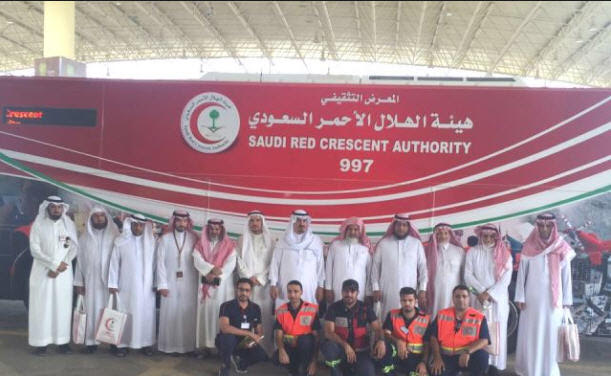 قافلة الهلال الأحمر التوعوية في القصيم