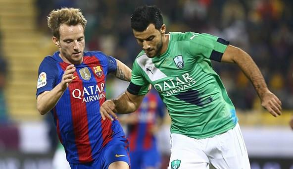 الأهلي يخسر أمام برشلونة بـ 5 أهداف مقابل3