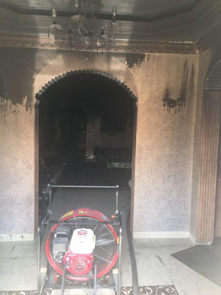 وفاة ثمانيني وإصابة آخر في حريق منزل بـ "الجبيل"