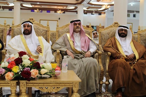 محافظ بني حسن يشرف حفل تكريم  اللواء ركن بحري سعيد بن محمد الزهراني