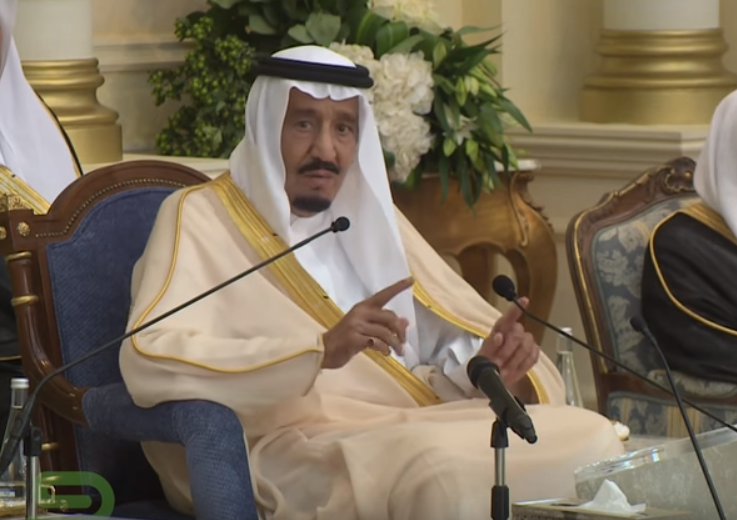 كلمة #خادم_الحرمين_الشريفين خلال تشريفه حفل استقبال أهالي