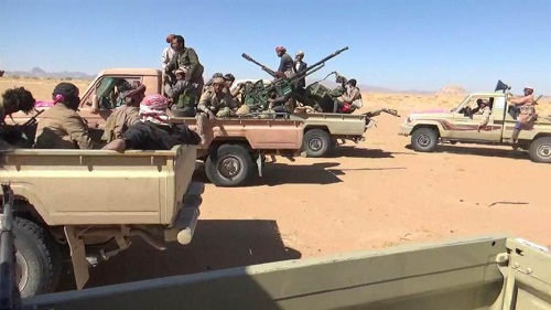 الجيش اليمني يتقدم في جبال أضيق ووادي ‏رشاحه وقرى العطفين بصعده