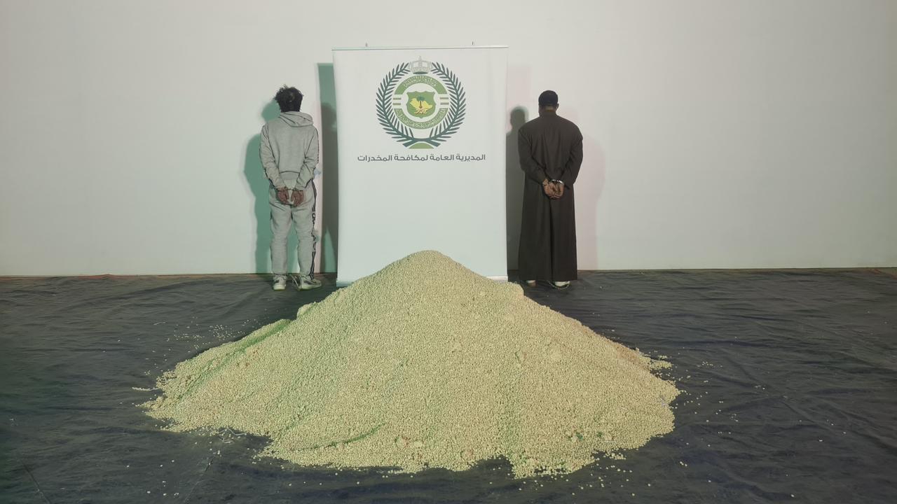 إحباط محاولة تهريب 4,091,250 قرصًا من مادة الإمفيتامين