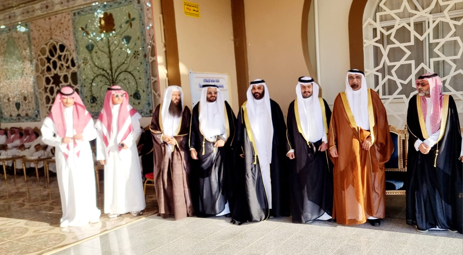 الزهراني يحتفل بزواج ابنه  " أسامة  "