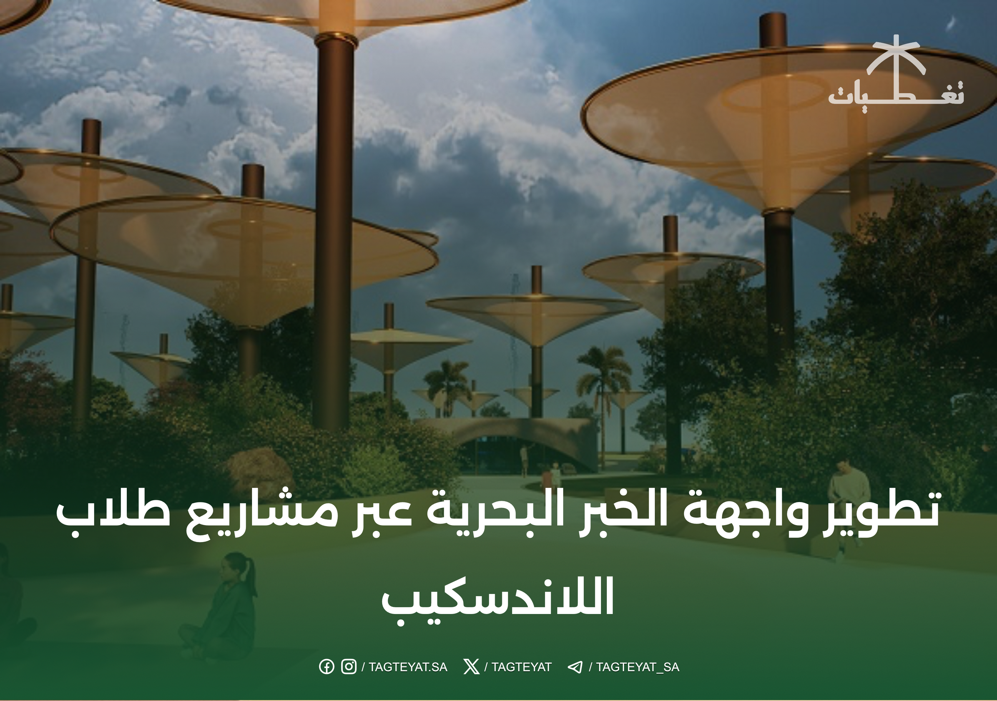 تطوير واجهة الخبر البحرية عبر مشاريع طلاب اللاندسكيب